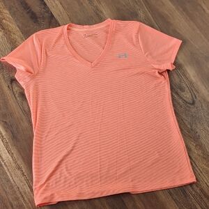 Under Armour Women’s Coral V-Neck Short Sleeve Performance Tee